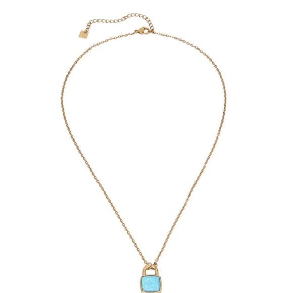 NEW Taylor Swift The Life of Showgirl Opalite Lock Necklace - Picture 1 of 3